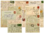 FRANCE to ARGENTINA 16 EARLY PPCs STREET + RIVER SCENES etc POSTALLY USED