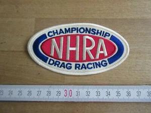 Vintage Patch NHRA Drag Racing Championship Hot Rod Nose Art Rockabilly US Car - Bild 1 von 1