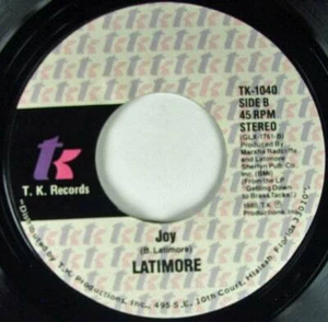 Latimore, Take Me To The Mountain Top - Joy, T.K. Records 1040 - Imagen 1 de 1