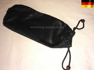 NUOVO GRANDE SACCHETTO PIPA TABACCO pelle accessori sacchetto per pipa borsa per pipa - Foto 1 di 10