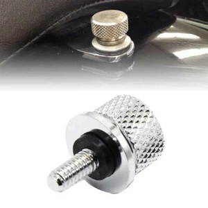 Chrome Fender Rear Seat Bolt Screw Polished Nut Kit Mounting For Harley - Picture 1 of 5