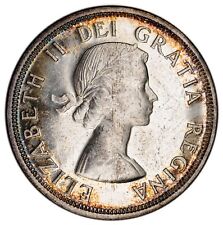 Canada. Elizabeth II 1953 SF  Silver Dollar Proof Like,  23.33 g, 36 mm KM-54
