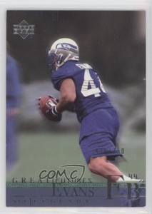 2001 Upper Deck NFL Legends Great Futures /750 Heath Evans #171 Rookie RC