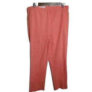 Drapers & Damons Womens Size M Pink Solid Pull On Pants - Picture 1 of 9