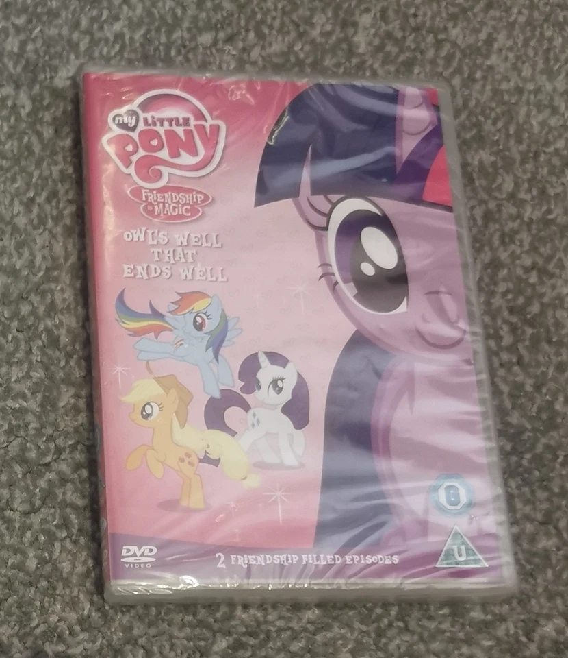My Little Pony Friendship Is Magic Owl's Well That Ends Well DVD Children's Show - Image 1 of 1