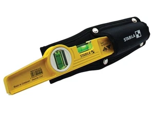 Stabila 81S-REM Rare Earth Magnetic Torpedo Level 25cm in Holster STB81SREMH - Picture 1 of 2