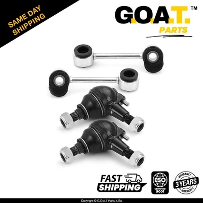 4 PC Front Sway Bar & Lower Ball Joint Kit for Mercedes-Benz E430 RWD E55 AMG - Image 1 of 4