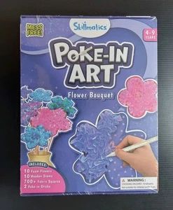 Skillmatics Poke-in Art - Flower Bouquet Mess-Free Fun for Kids DIY Wood Craf... - Picture 1 of 6