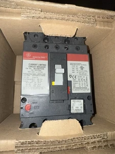 GE SELA36AT0100, 100 Amp MAX, 600 Volt, 3 Pole, Circuit Breaker- NEW-B - Picture 1 of 2