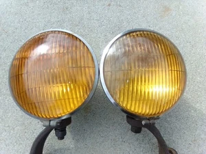 Luces antiniebla vintage Graham Reo Hudson Nash Willys Studebaker Bright Ray do Ray - Imagen 1 de 18