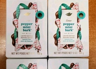 Paquete de 2: Jabón en barra de belleza corteza de menta Dove edición limitada ¡¡5 oz!!️🎁 Regálalo Foto 1 de 2