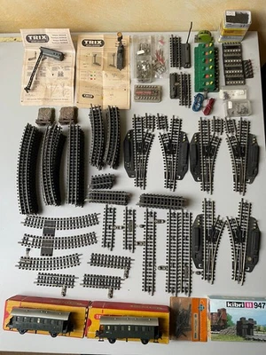 Reste einer Trix Express Eisenbahn Anlage und Zubehör - Bild 1 von 4