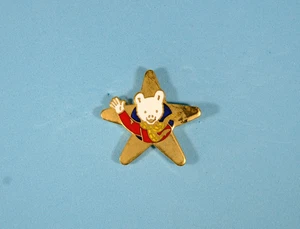 Vintage Rupert Bear Pin Badge - Picture 1 of 2