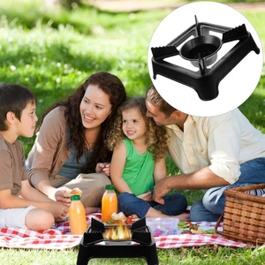 Cast Portable Alcohol Grill and Cooking Stove for Outdoor Use - Picture 1 of 12