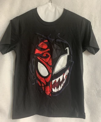 Marvel~Boys Tee~Spider Man Venom~M~Black with Graphic Print~NEW with tag - Image 1 of 4