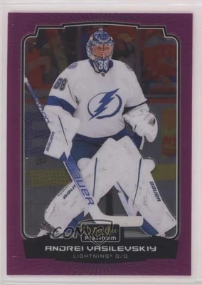 2022-23 O-Pee-Chee Platinum Matte Pink Andrei Vasilevskiy #39 - Image 1 of 2