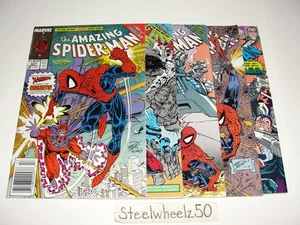 Amazing Spiderman #327-331 Comic Lot Marvel 1990 328 329 330 McFarlane Larsen - Bild 1 von 7