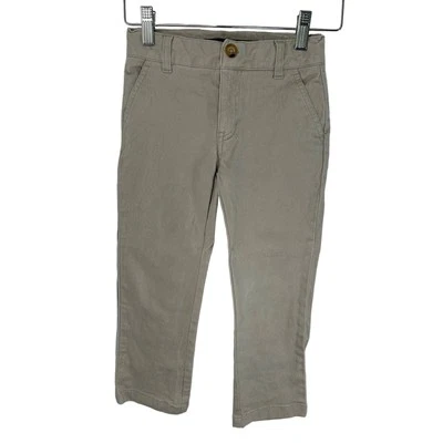 Pantalones de uniforme escolar French Toast Boys rectos caqui talla 6 Foto 1 de 4