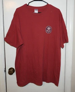 CAMISETA VINTAGE AMPLIA EXTENSIÓN PANIC TOUR ROJA XL - Imagen 1 de 5