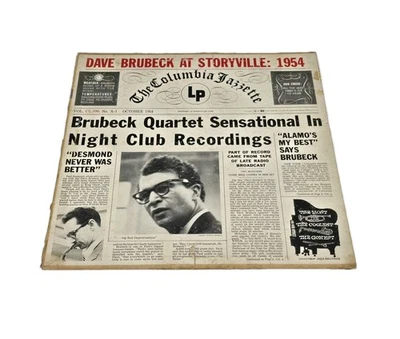 THE DAVE BRUBECK QUARTEL (Dave Brubeck at Storyville 1954) Vinyl LP Record CL590 Foto 1 de 4