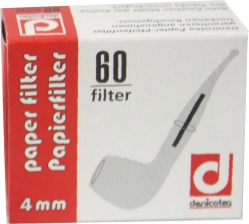 Denicotea Pfeifenfilter 4 mm ehm. Heibe No.3  - Bild 1 von 1