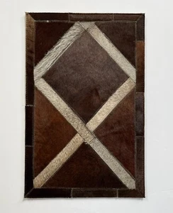 Ben Soleimani Arlequín Mantel individual Mesa Occidental Decoración Pared Alfombra Marrón NUEVO A - Imagen 1 de 2