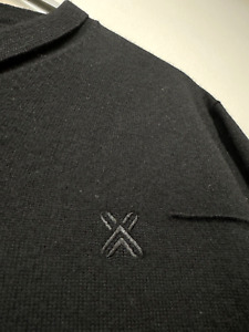 A/X Armani Exchange Men's Black Wool V-Neck Jumper Size XL