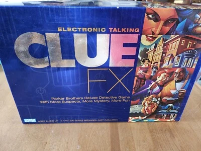 CLUE FX Electronic Talking 3D Mansion Mystery Board Game Parker Bros - Image 1 of 4