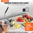VEVOR French Fry Cutter, 1/2" Stainless Steel Blade Potato Slicer