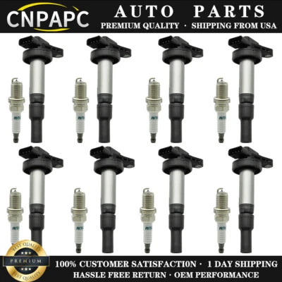 Bobina de encendido y bujía CNPAPC para Jaguar XF XJ8 Land Rover Range Rover LR3 Foto 1 de 4