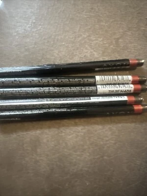 (5) Avon Glimmersticks Retractable Lip Liner  - TRUE RED N401 Discontinued - Image 1 of 3
