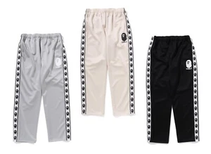 A BATHING APE Men's BAPE RELAXED FIT TRACK PANTS 1L20152004 b - Picture 1 of 16