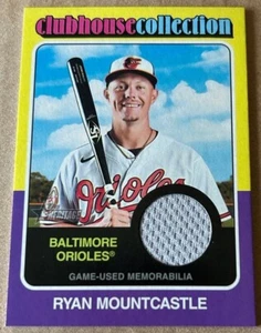 RYAN MOUNTCASTLE 2024 TOPPS HERITAGE CH COLLECTION RELIC#CCR-RMO NM-MT Condition - Picture 1 of 2