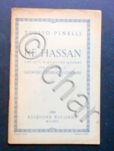 Musica - Re Hassan - Tullio Pinelli - Musica di Giorgio Federico Ghedini - 1938 - Picture 1 of 1