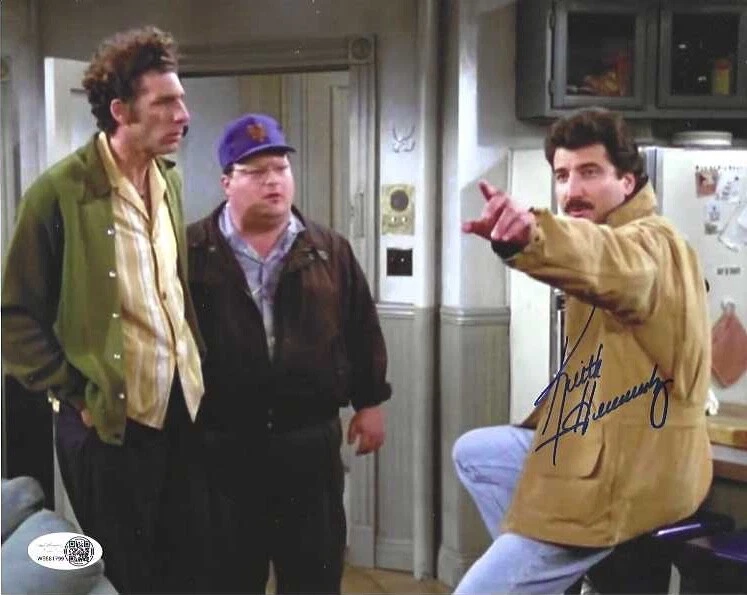 Foto autografiada de Seinfeld de Keith Hernández de los Mets de Nueva York 8x10 Foto 1 de 4