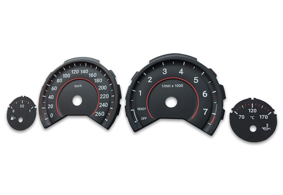 3D for BMW F30 F31 F32 F33 F34 F36 - Speedometer dials from MPH to Km/h Gauges - Image 1 of 4