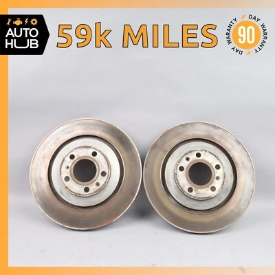 03-18 Bentley Continental GTC GT Rear Left & Right Brake Rotors Disc OEM 59k - Image 1 of 4