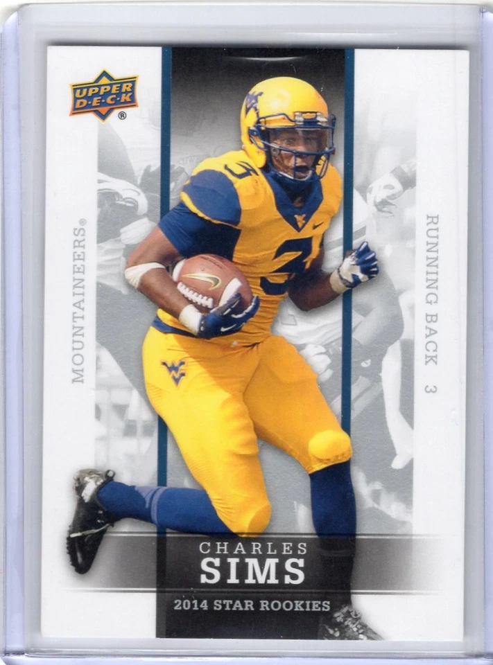 CHARLES SIMS 2014 Upper Deck Star Rookies ROOKIE CARD #22 - BUCCANEERS - Image 1 of 1