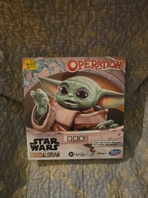 Star Wars Mandalorian Operation Hasbro Gaming Baby Yoda Brand New Sealed - Image 1 of 4