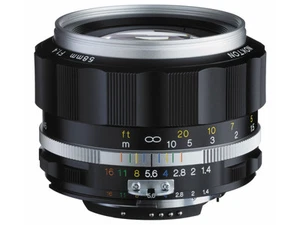 Brandneu Voigtländer Nokton 58mm F1.4 SL II S silber F Mount Ais Ai Auto-Topcor - Bild 1 von 1