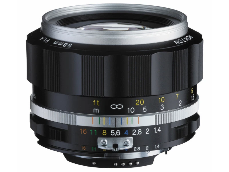 Nuevo Voigtlander Nokton 58 mm F1.4 SL II S plateado montaje F Ais Ai Auto-Topcor Foto 1 de 1