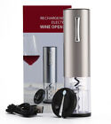 Rechargeable Electric Wine Opener with Foil Cutter, Electric bottle Corkscrew 