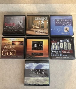 Huge Lot Of Kenneth & Gloria Copeland CD Set Lot - Picture 1 of 2