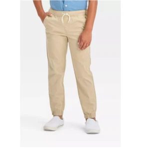 Boys' Stretch Woven Jogger Pull-On Pants - Cat & Jack 7 - Picture 1 of 1