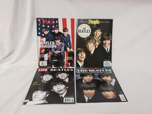 Lot of 4 Beatles Magazines People/Time/Life/Stones - Picture 1 of 11