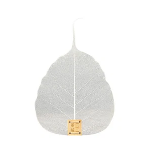 Foglie per colture per colture da 3 pcs Foglie per Home Office (argento) - Foto 1 di 12