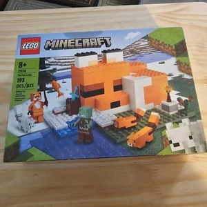 Lego Minecraft 21178 The Fox Lodge set costruzioni nuovo con scatola - Foto 1 di 3