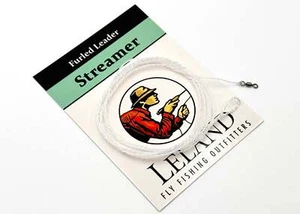 Leland Streamer Furled Leader World's Leading Sink Tip Streamer Leader - Picture 1 of 2