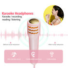 3.5mm Karaoke Microphone Earphone Mini Stereo Wired Headphone In-Ear Headset