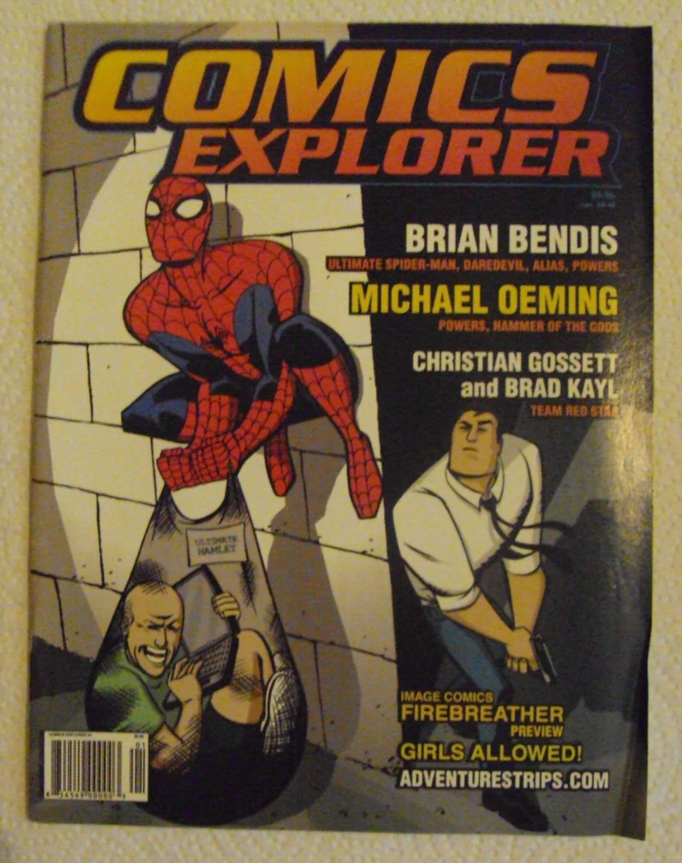 Revista Comics Explorer #1 (2002) Foto 1 de 1